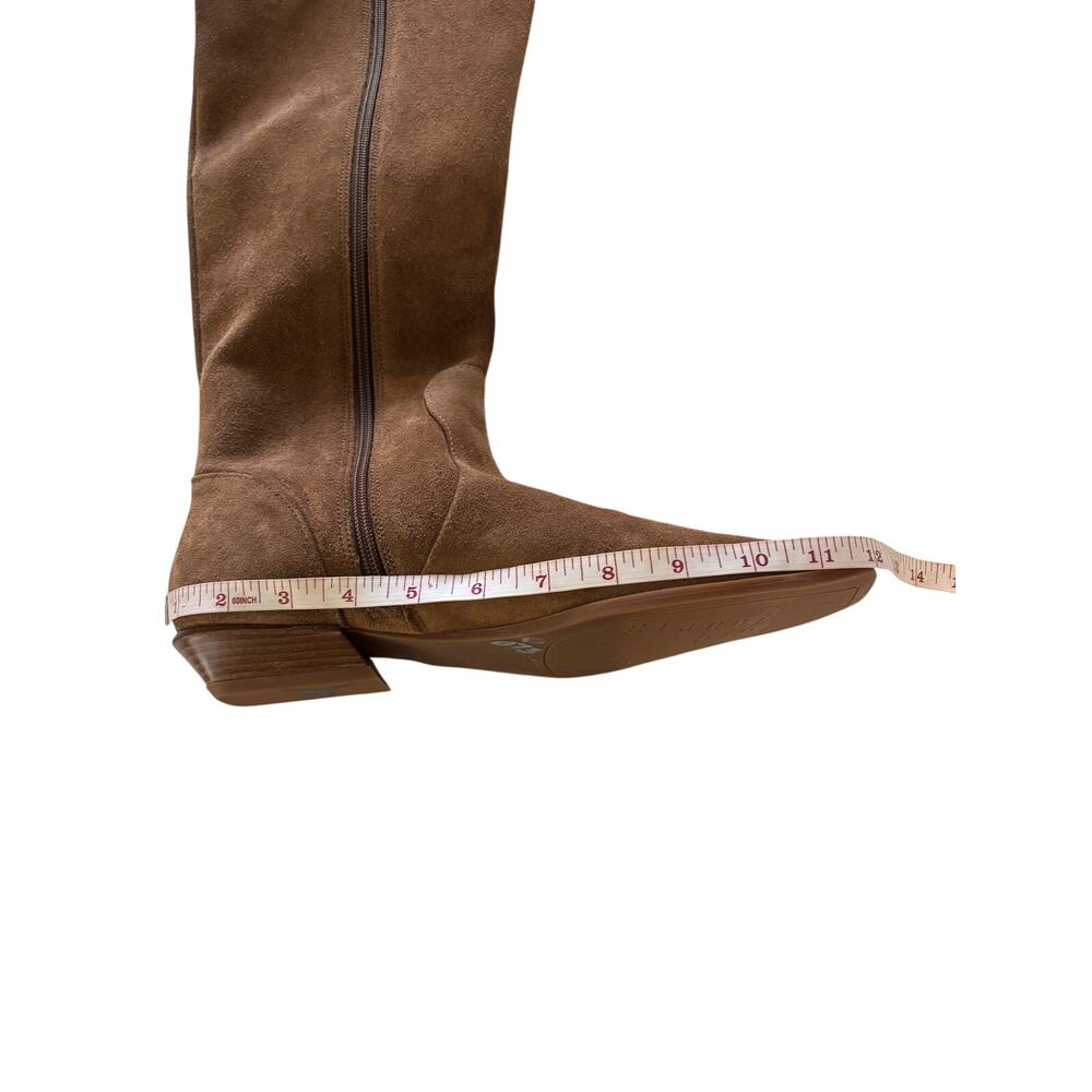 Gianni Bini Dejon Tan Suede Knee High Boots - Women's 9M - Picture 9 of 9